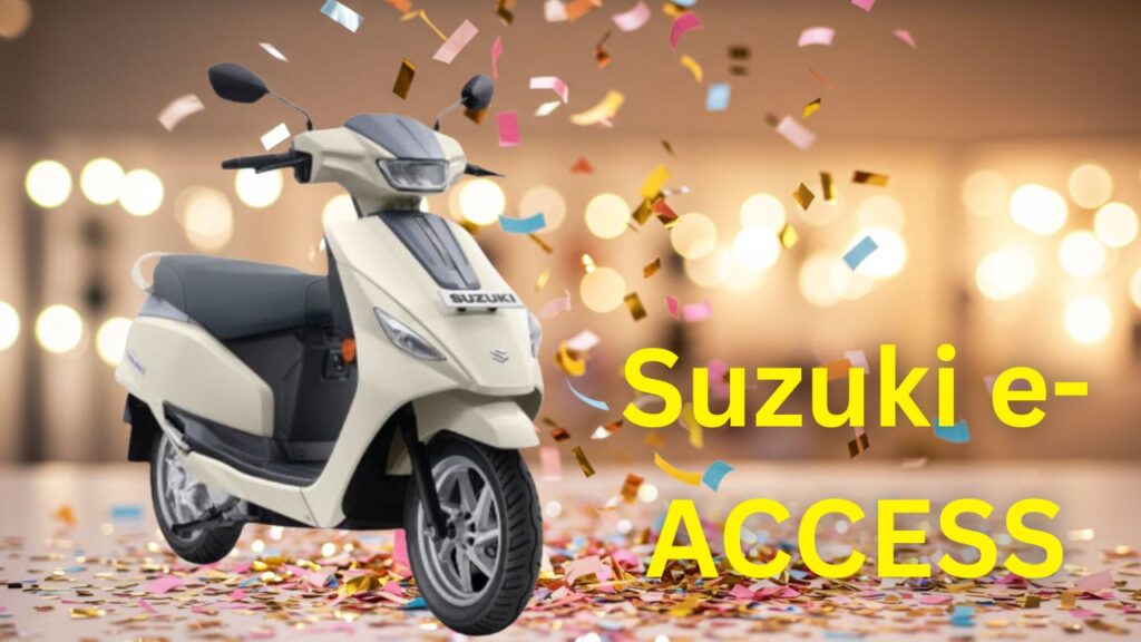 Suzuki e-ACCESS Electric Scooter Launch